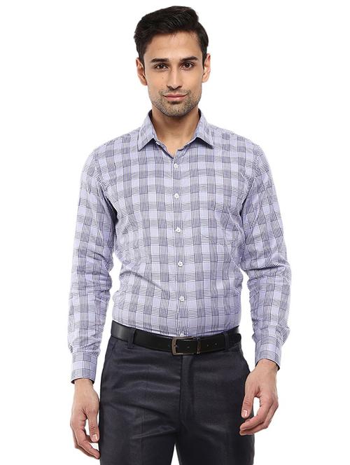 mens checks formal shirt - 19222870 - Very Small Image - 1