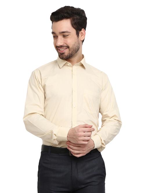mens solids formal shirt - 19223046 - Very Small Image - 1