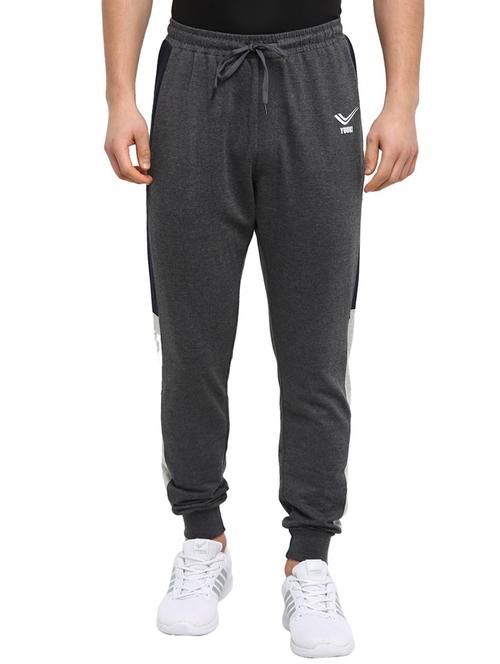 men color blocked mid rise full length jogger - 19223779 - Very Small Image - 1