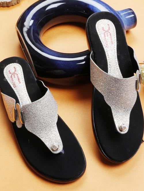 gold t-strap wedges - 19224480 - Very Small Image - 1