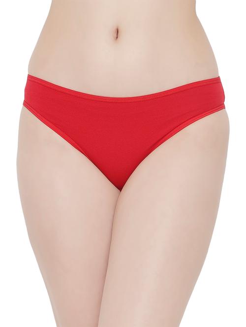 red solid bikini panty - 19224825 - Very Small Image - 1