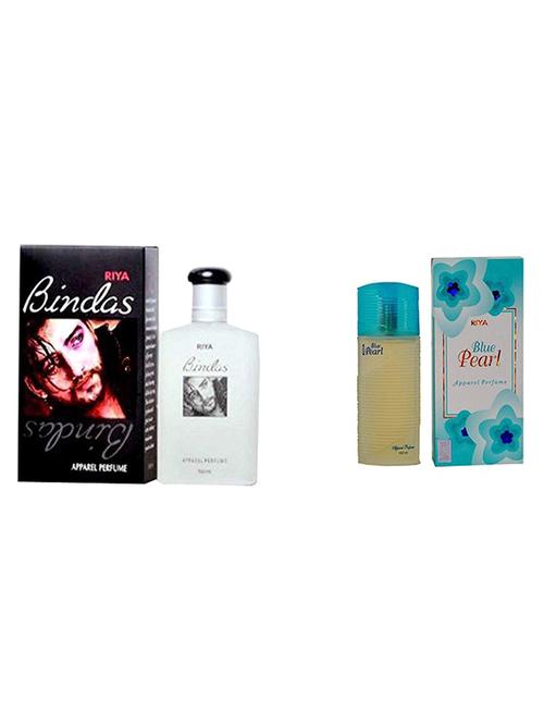 riya bindas & blue pearl eau de perfume 30ml (pack of 2) - 19225387 - Very Small Image - 1