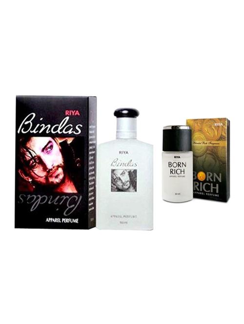 riya bindas & born rich eau de perfume 30ml (pack of 2) - 19225388 - Very Small Image - 1