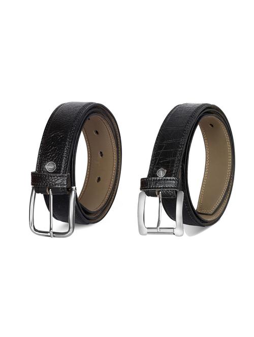 pack of 2 leatherette belt - 19226911 - Very Small Image - 1