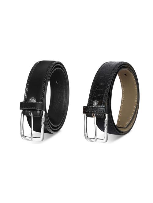 pack of 2 leatherette belt - 19227188 - Very Small Image - 1
