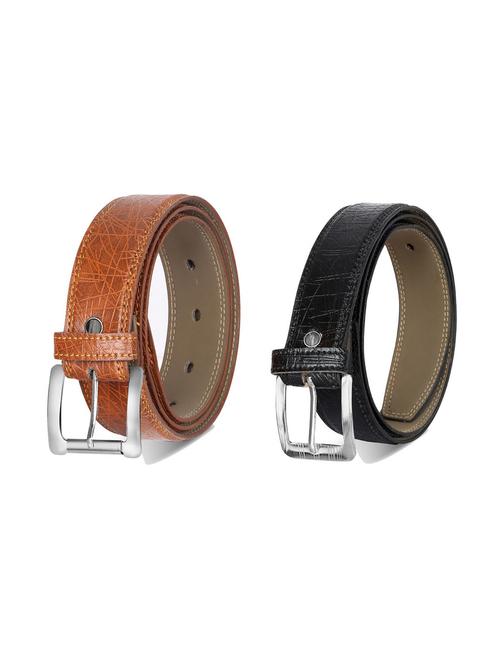 combo pack of multi colored leatherette belts - 19227281 - Very Small Image - 1