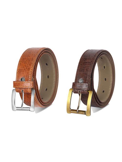combo pack of multi colored leatherette belts - 19227382 - Very Small Image - 1