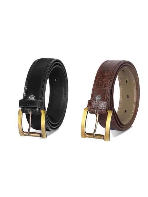 combo pack of multi colored leatherette belts - 19227387 - Very Small Image - 1