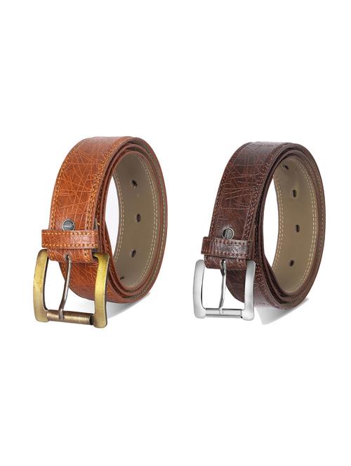 combo pack of multi colored leatherette belts - 19227481 - Very Small Image - 1