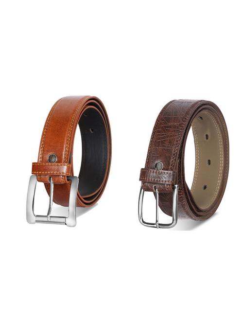 combo pack of multi colored leatherette belts - 19227697 - Very Small Image - 1