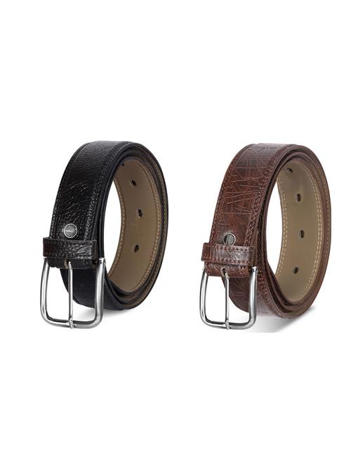 combo pack of multi colored leatherette belts - 19227723 - Very Small Image - 1