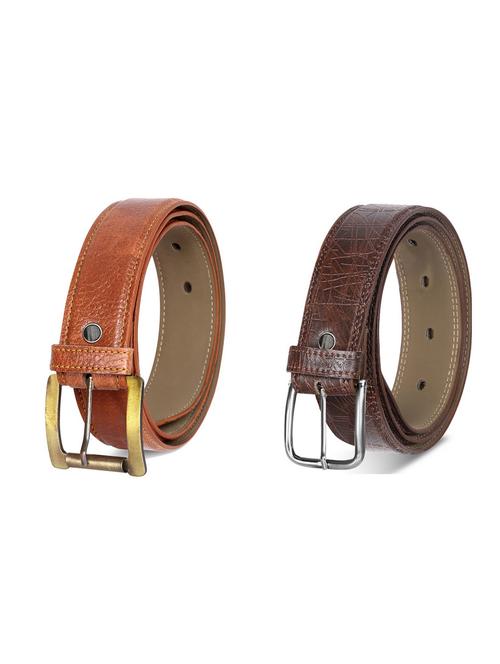 combo pack of multi colored leatherette belts - 19227732 - Very Small Image - 1