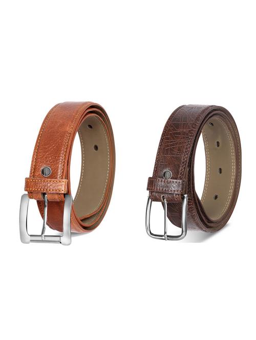 combo pack of multi colored leatherette belts - 19227733 - Very Small Image - 1