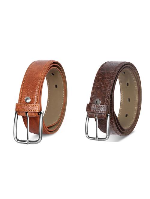 combo pack of multi colored leatherette belts - 19227735 - Very Small Image - 1