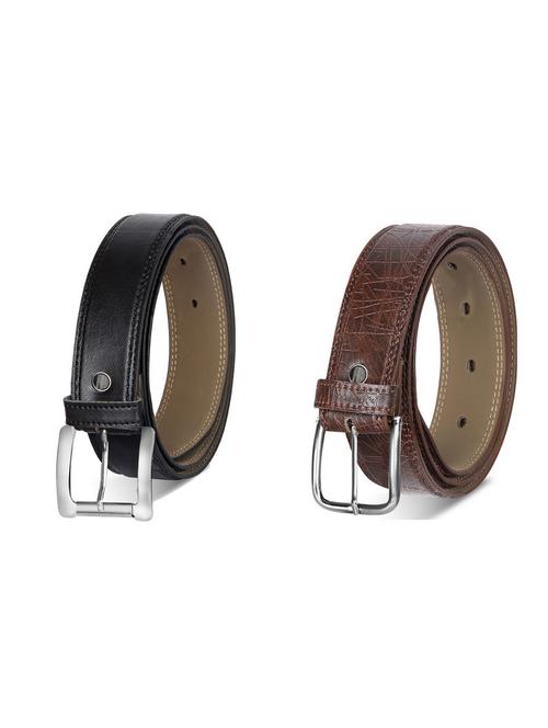 combo pack of multi colored leatherette belts - 19227739 - Very Small Image - 1