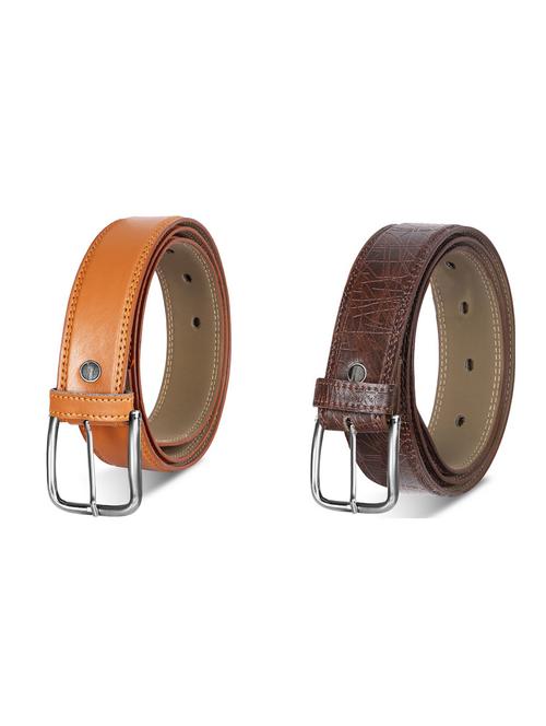 combo pack of multi colored leatherette belts - 19227753 - Very Small Image - 1