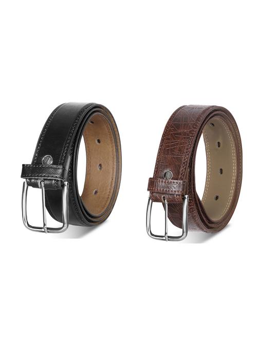 combo pack of multi colored leatherette belts - 19227759 - Very Small Image - 1