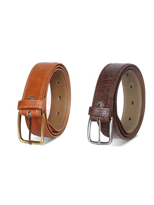 combo pack of multi colored leatherette belts - 19227770 - Very Small Image - 1