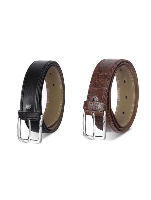 combo pack of multi colored leatherette belts - 19227839 - Very Small Image - 1