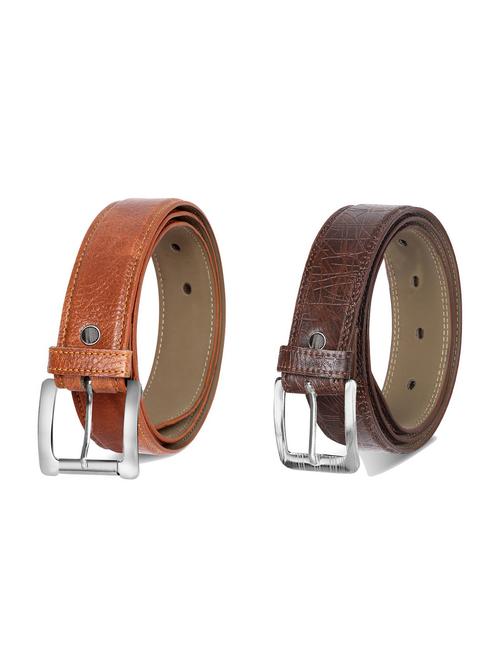 combo pack of multi colored leatherette belts - 19227926 - Very Small Image - 1