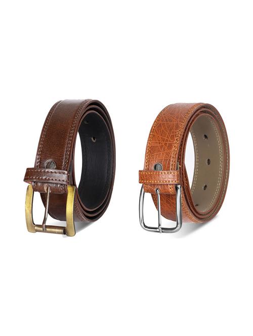 combo pack of multi colored leatherette belts - 19228257 - Very Small Image - 1