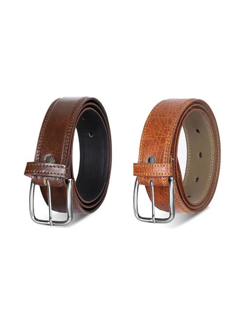 combo pack of multi colored leatherette belts - 19228260 - Very Small Image - 1