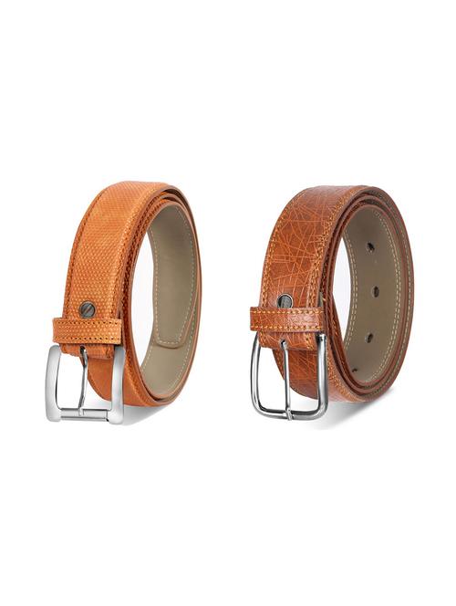 combo pack of multi colored leatherette belts - 19228282 - Very Small Image - 1