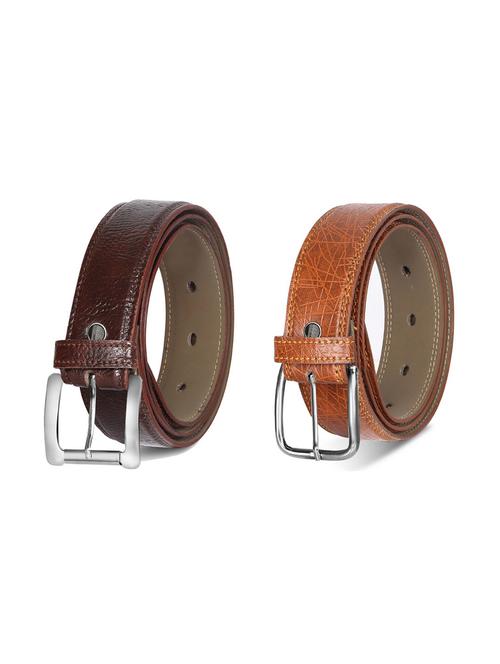 combo pack of multi colored leatherette belts - 19228294 - Very Small Image - 1