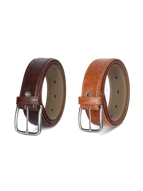 combo pack of multi colored leatherette belts - 19228296 - Very Small Image - 1