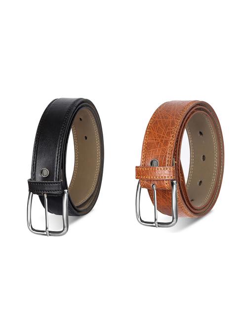 combo pack of multi colored leatherette belts - 19228308 - Very Small Image - 1