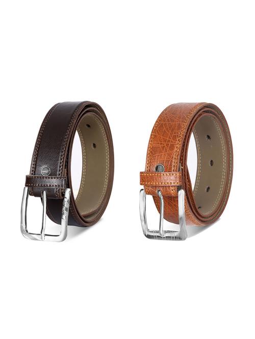 combo pack of multi colored leatherette belts - 19228496 - Very Small Image - 1