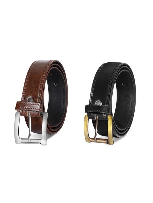 combo pack of multi colored leatherette belts - 19228528 - Very Small Image - 1