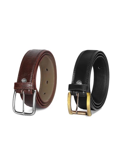 combo pack of multi colored leatherette belts - 19228566 - Very Small Image - 1
