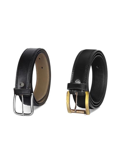 pack of 2 leatherette belt - 19228578 - Very Small Image - 1