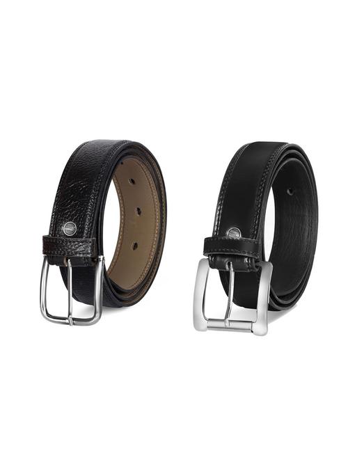 pack of 2 leatherette belt - 19228648 - Very Small Image - 1