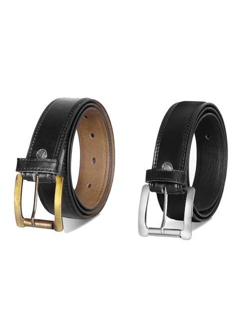 pack of 2 leatherette belt - 19228681 - Very Small Image - 1