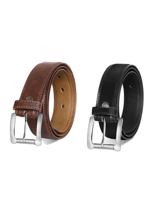 pack of 2 leatherette belt - 19228688 - Very Small Image - 1