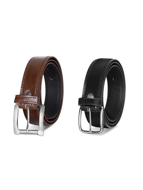 pack of 2 leatherette belt - 19228789 - Very Small Image - 1
