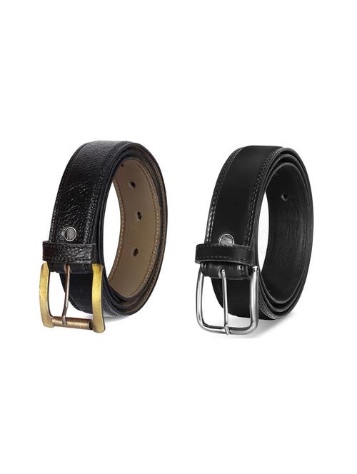 pack of 2 leatherette belt - 19228818 - Very Small Image - 1