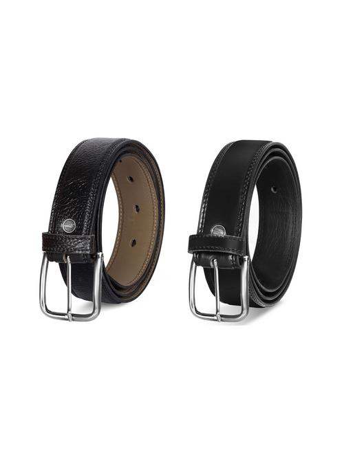 pack of 2 leatherette belt - 19228821 - Very Small Image - 1