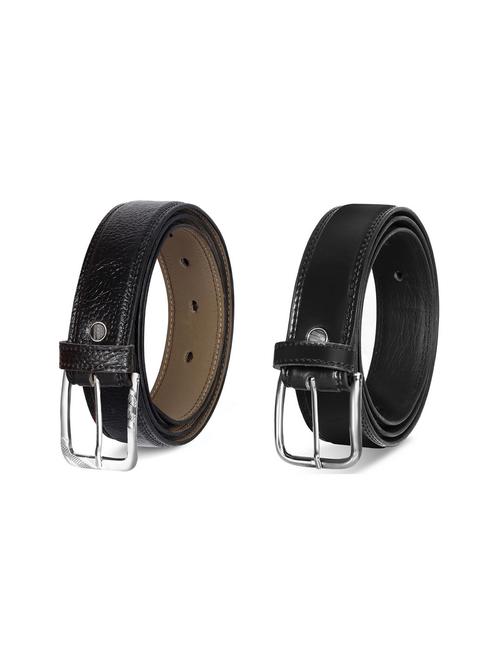 pack of 2 leatherette belt - 19228822 - Very Small Image - 1