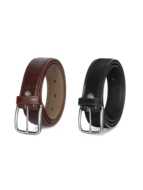 pack of 2 leatherette belt - 19228827 - Very Small Image - 1