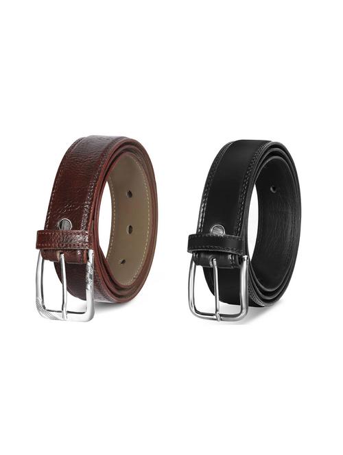 pack of 2 leatherette belt - 19228828 - Very Small Image - 1