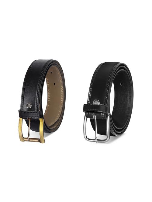 pack of 2 leatherette belt - 19228836 - Very Small Image - 1