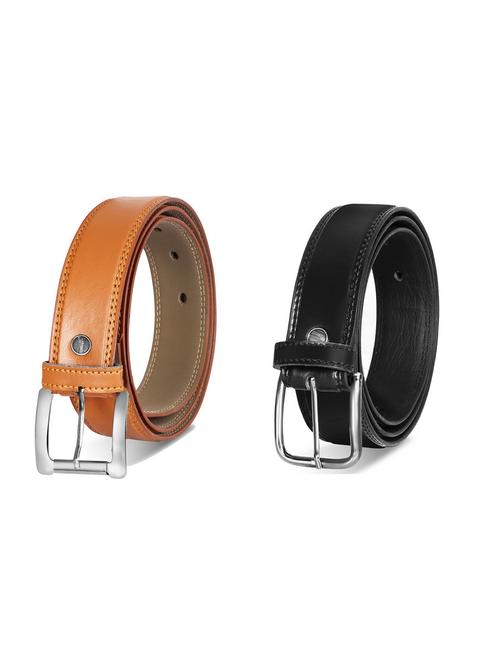 pack of 2 leatherette belt - 19228849 - Very Small Image - 1