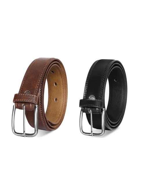 pack of 2 leatherette belt - 19228863 - Very Small Image - 1
