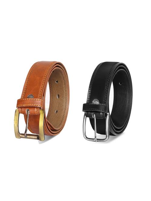 pack of 2 leatherette belt - 19228866 - Very Small Image - 1