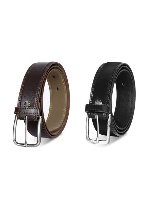 pack of 2 leatherette belt - 19228930 - Very Small Image - 1