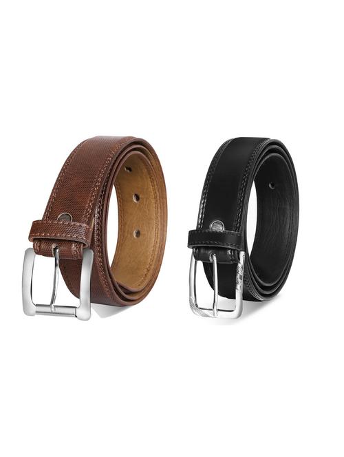 pack of 2 leatherette belt - 19228946 - Very Small Image - 1