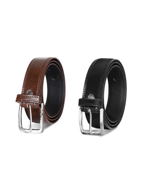 pack of 2 leatherette belt - 19228961 - Very Small Image - 1
